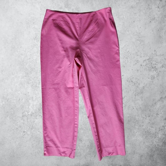 Vtg JACQLYN SMITH Vintage Pink Capri Size 6 - Picture 2 of 5